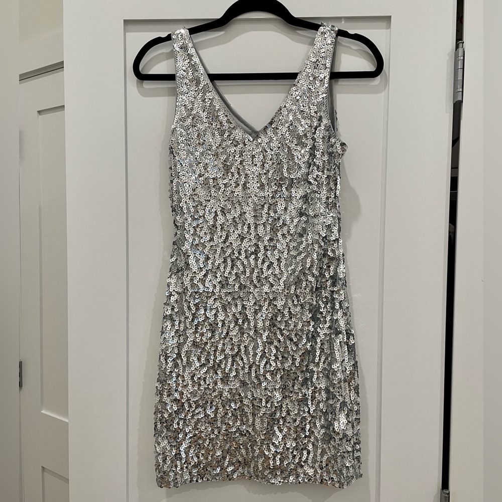 Sequin Bodycon Stretchy Mini Dress